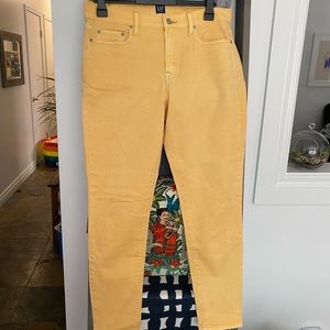 Yellow jeans